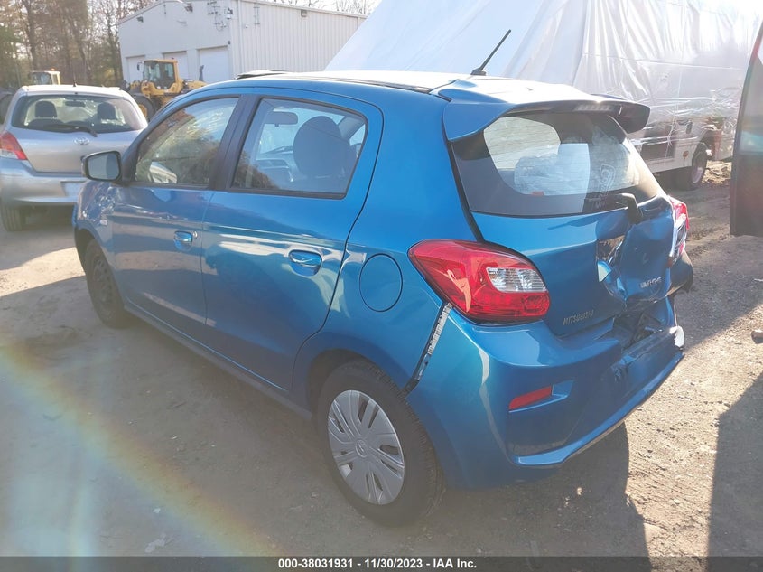 VIN ML32A3HJ4KH008694 2019 MITSUBISHI MIRAGE ES/RF