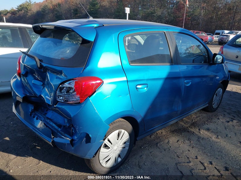 VIN ML32A3HJ4KH008694 2019 MITSUBISHI MIRAGE ES/RF