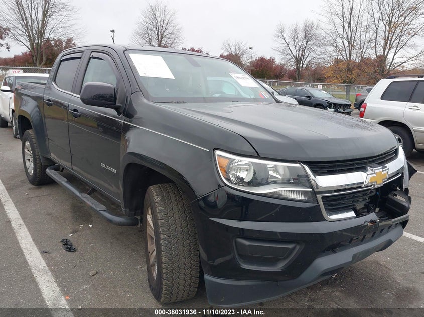 VIN 1GCGTCEN1J1101393 2018 CHEVROLET COLORADO LT