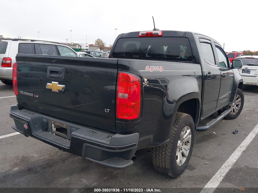 VIN 1GCGTCEN1J1101393 2018 CHEVROLET COLORADO LT