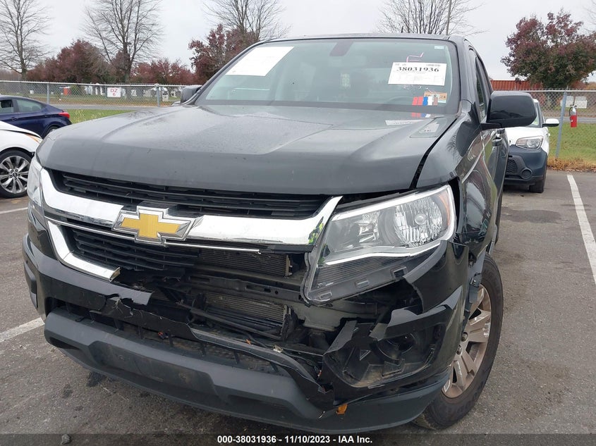 VIN 1GCGTCEN1J1101393 2018 CHEVROLET COLORADO LT