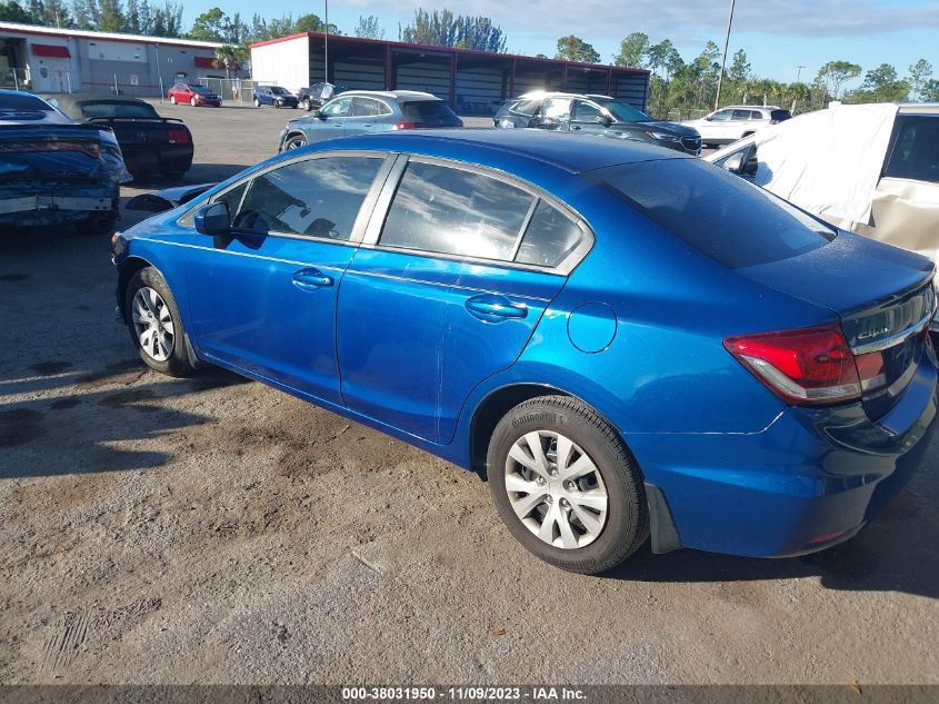 2014 HONDA CIVIC LX - 19XFB2F51EE033428
