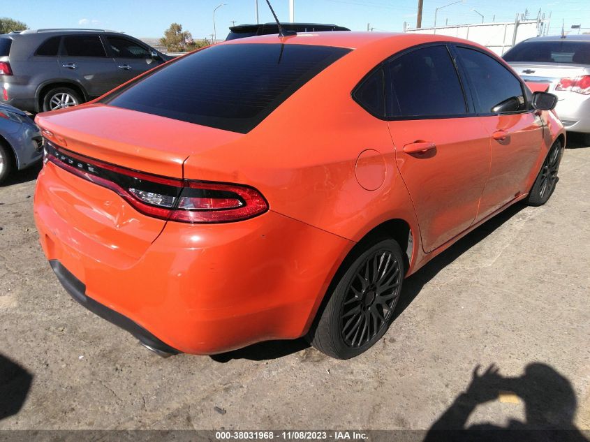 2015 DODGE DART SXT - 1C3CDFBB5FD374550