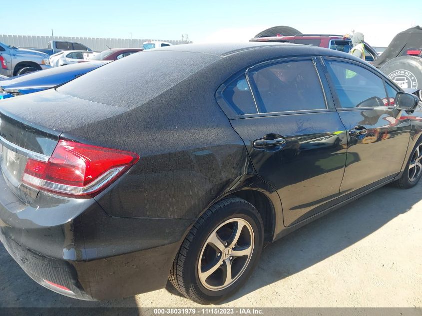 2015 HONDA CIVIC SE - 19XFB2F79FE231287