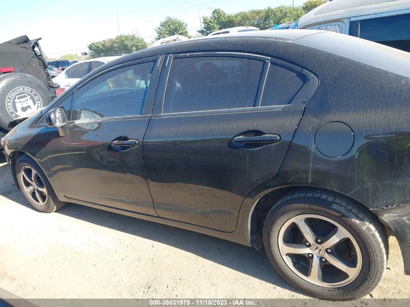 2015 HONDA CIVIC SE - 19XFB2F79FE231287