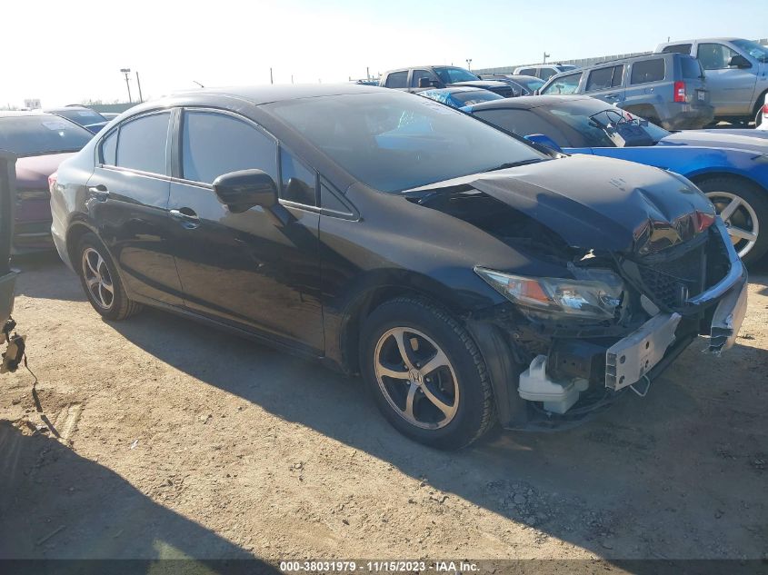 2015 HONDA CIVIC SE - 19XFB2F79FE231287