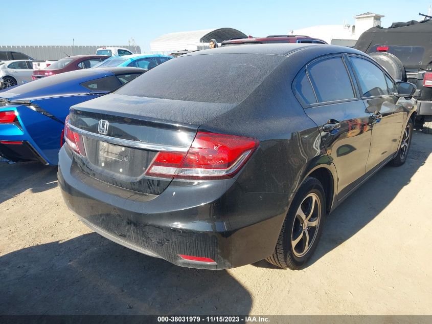 2015 HONDA CIVIC SE - 19XFB2F79FE231287