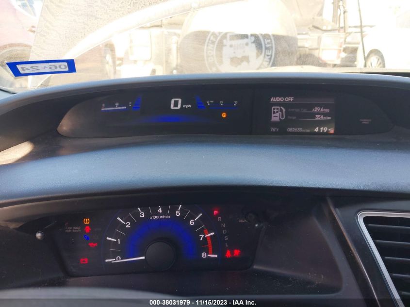 2015 HONDA CIVIC SE - 19XFB2F79FE231287