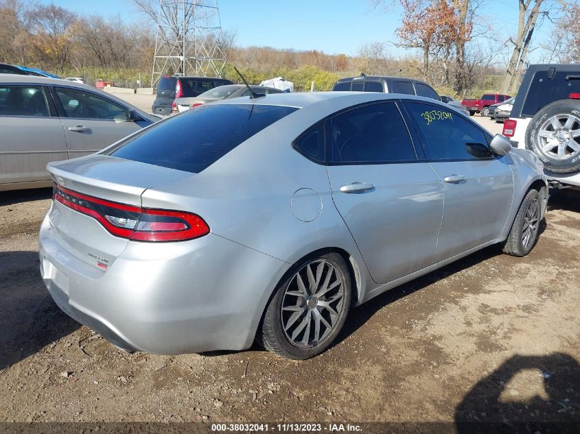 2013 DODGE DART SXT/RALLYE - 1C3CDFBH1DD257274