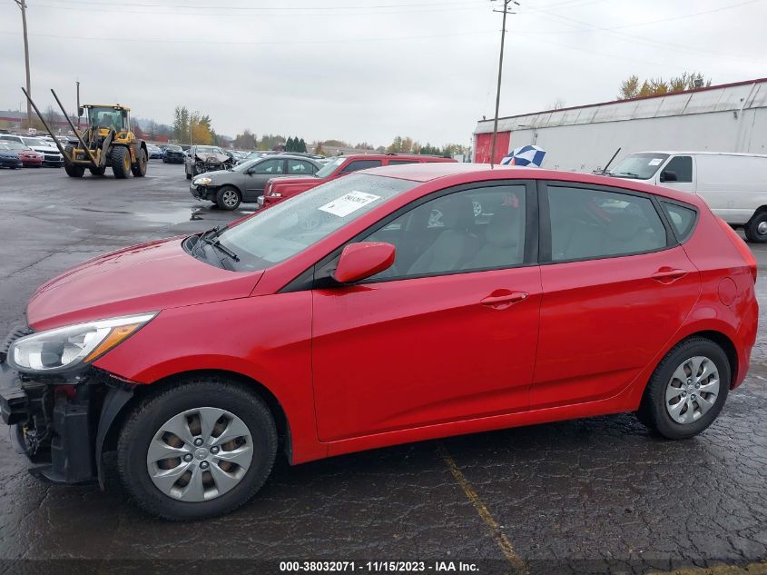 2016 HYUNDAI ACCENT SE - KMHCT5AE5GU279858