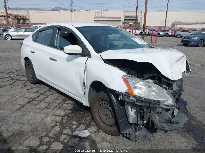 2015 NISSAN SENTRA S/SV/SR/SL - 3N1AB7AP2FY244267