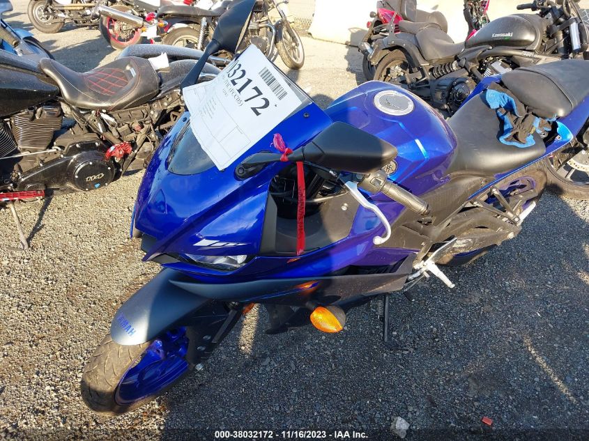 2023 YAMAHA YZFR3 A MH3RH18Y9PK009635