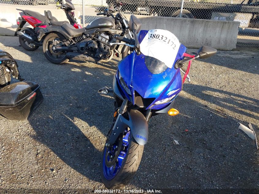 2023 YAMAHA YZFR3 A MH3RH18Y9PK009635