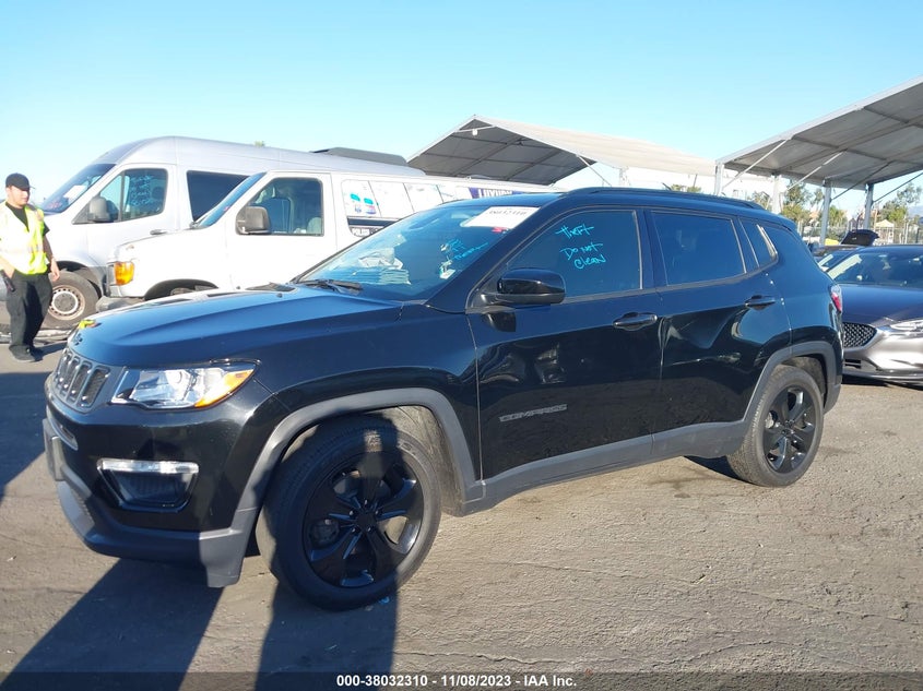 VIN 3C4NJCBB7KT726804 2019 JEEP COMPASS LATITUDE