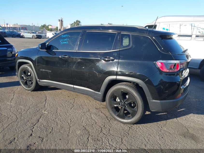 VIN 3C4NJCBB7KT726804 2019 JEEP COMPASS LATITUDE