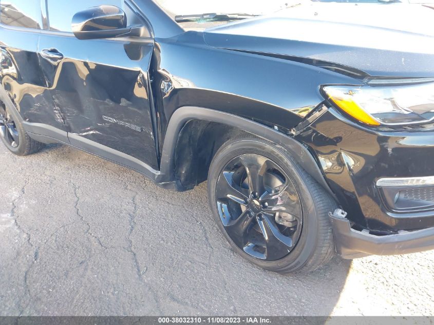 VIN 3C4NJCBB7KT726804 2019 JEEP COMPASS LATITUDE