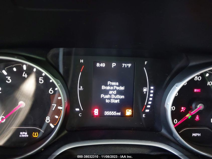 VIN 3C4NJCBB7KT726804 2019 JEEP COMPASS LATITUDE