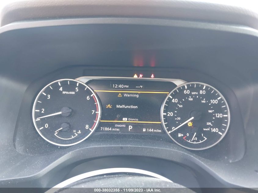 VIN 5N1AT3BA2MC683256 2021 NISSAN ROGUE SV
