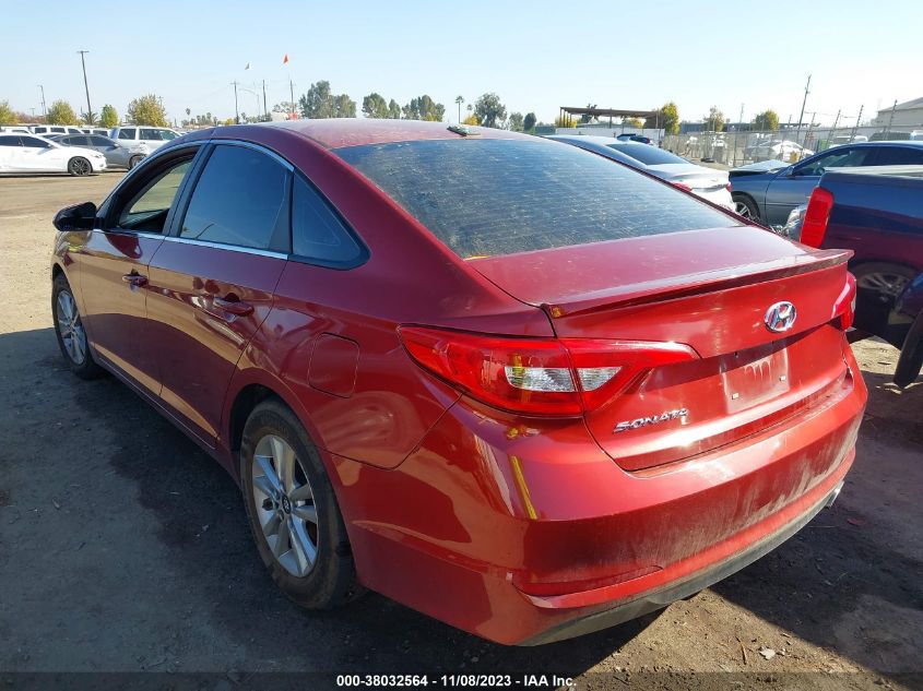 2016 HYUNDAI SONATA 2.4L SE - 5NPE24AF8GH321307