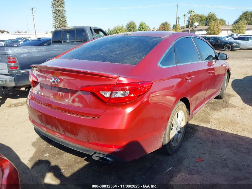 2016 HYUNDAI SONATA 2.4L SE - 5NPE24AF8GH321307