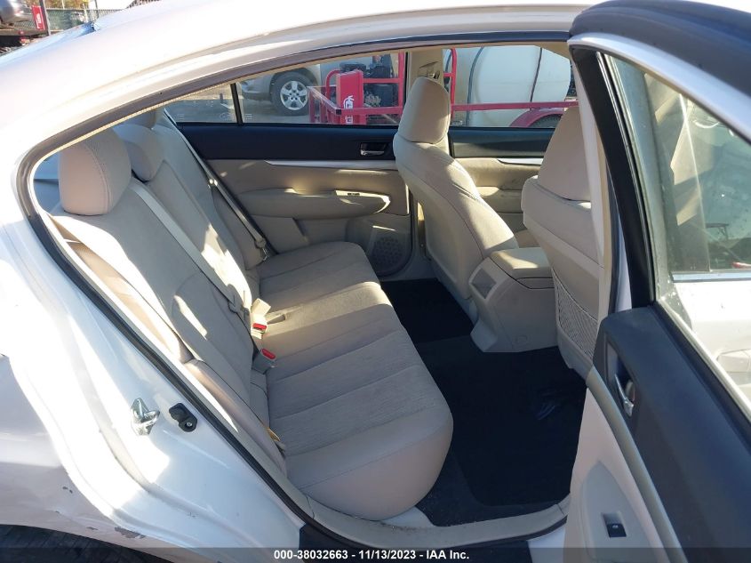 2014 SUBARU LEGACY 2.5I - 4S3BMBA66E3031688