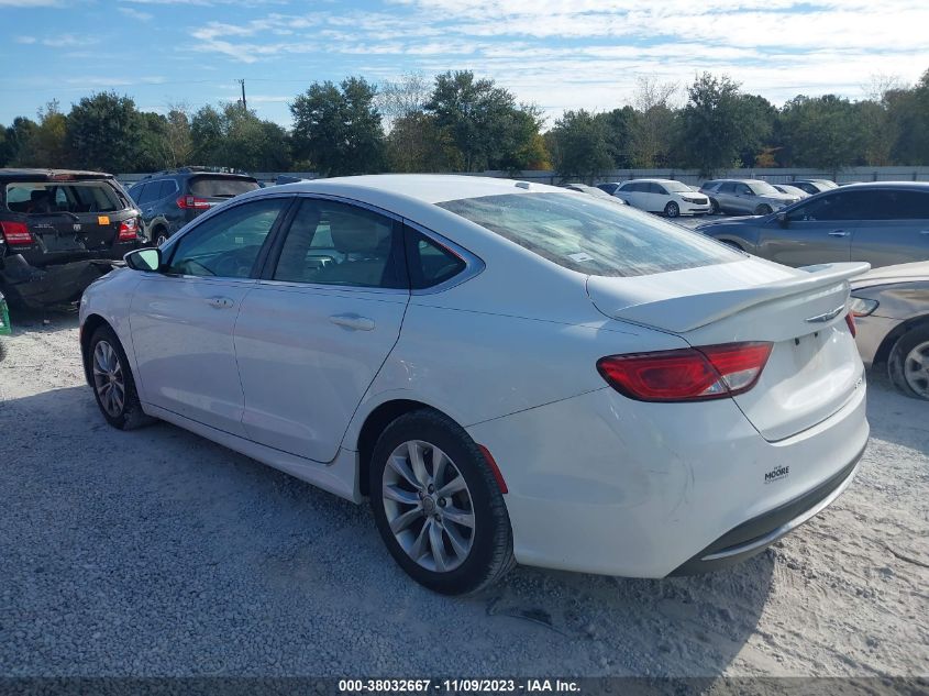2015 CHRYSLER 200 C - 1C3CCCCB7FN549648