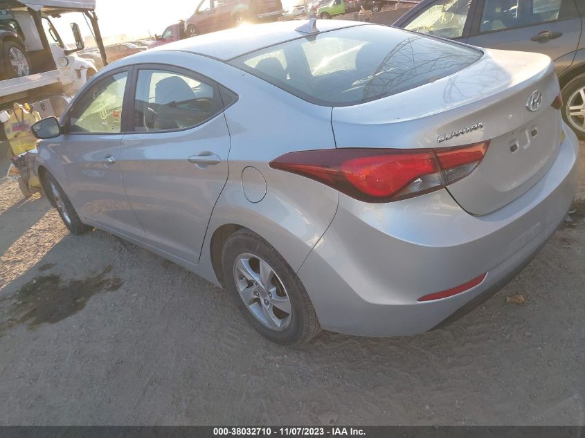 VIN 5NPDH4AE5FH603789 2015 HYUNDAI ELANTRA no.3