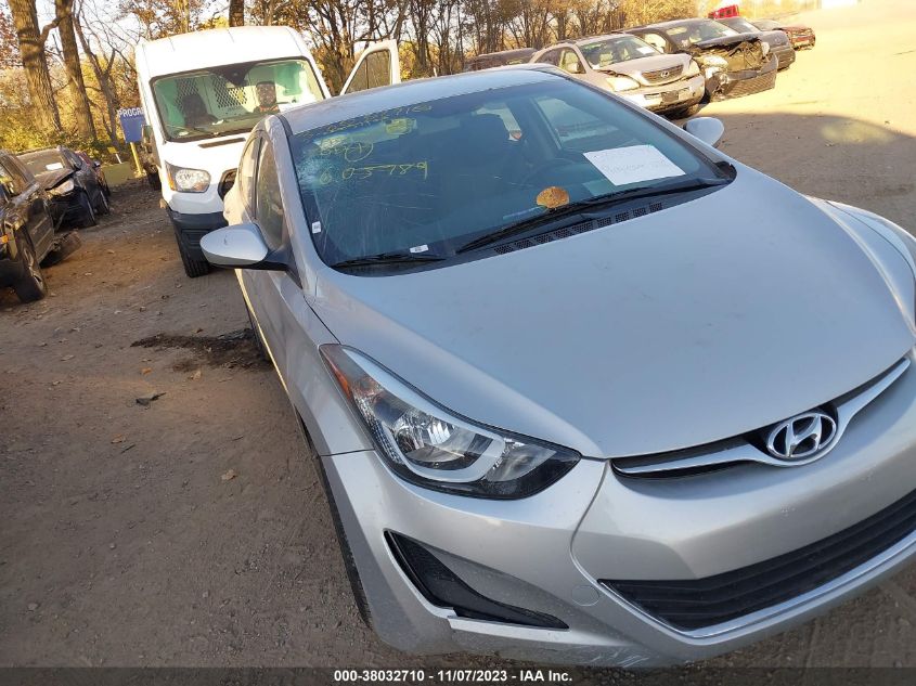 VIN 5NPDH4AE5FH603789 2015 HYUNDAI ELANTRA no.6