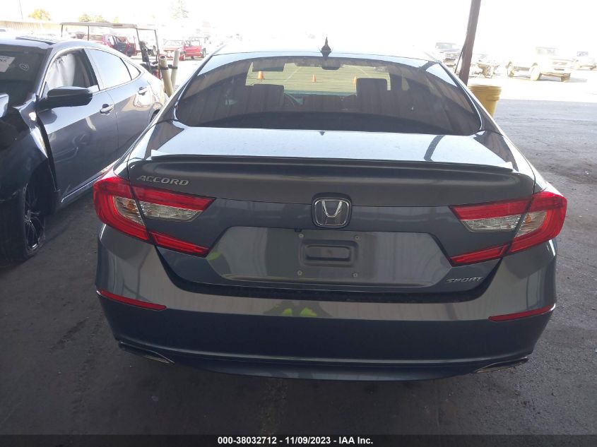 2018 HONDA ACCORD SPORT - 1HGCV1F32JA066911