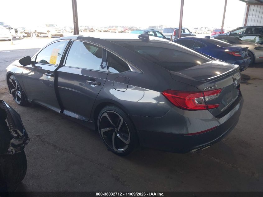 2018 HONDA ACCORD SPORT - 1HGCV1F32JA066911