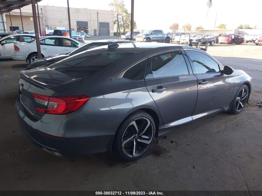 2018 HONDA ACCORD SPORT - 1HGCV1F32JA066911