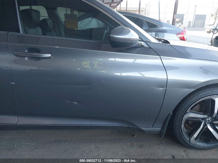 2018 HONDA ACCORD SPORT - 1HGCV1F32JA066911