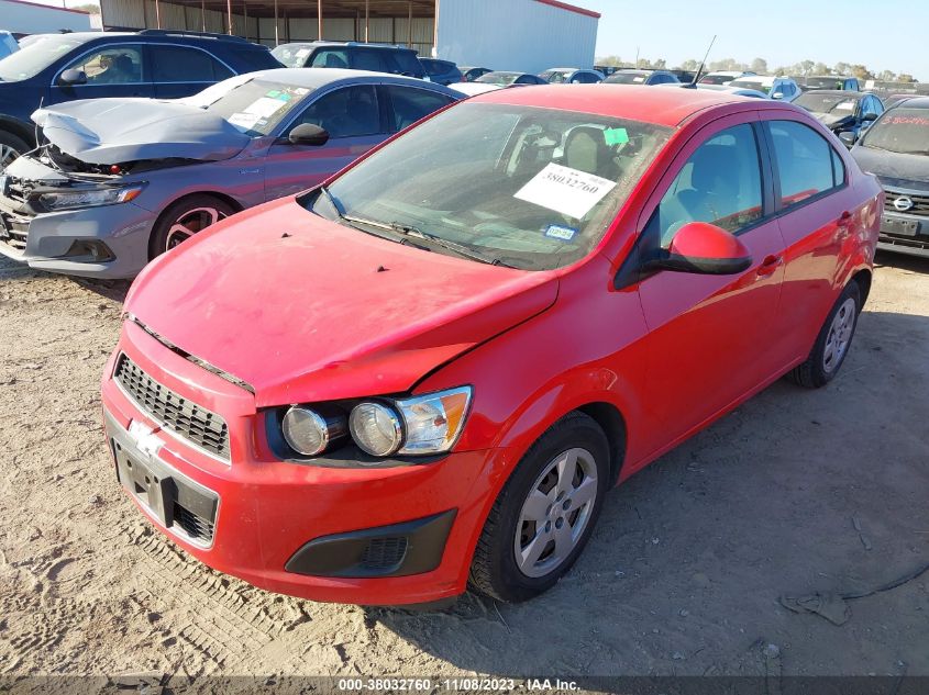 2014 CHEVROLET SONIC LS - 1G1JA5SH8E4129257