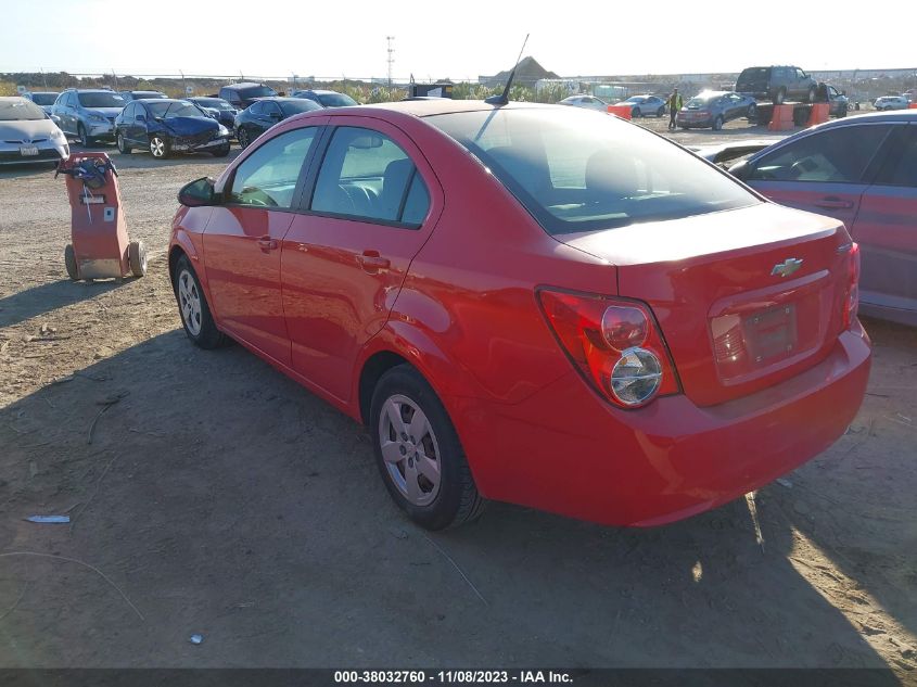 2014 CHEVROLET SONIC LS - 1G1JA5SH8E4129257