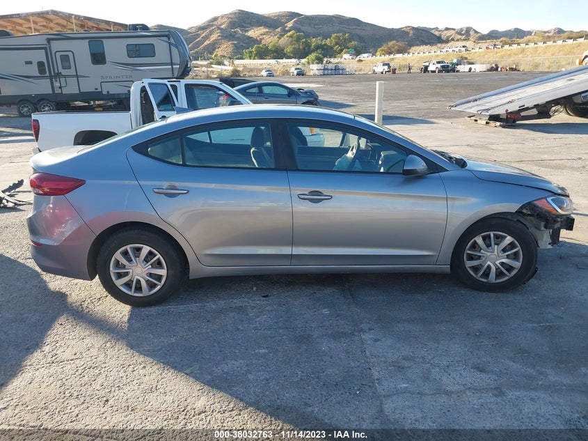 VIN 5NPD74LF6HH204238 2017 HYUNDAI ELANTRA SE