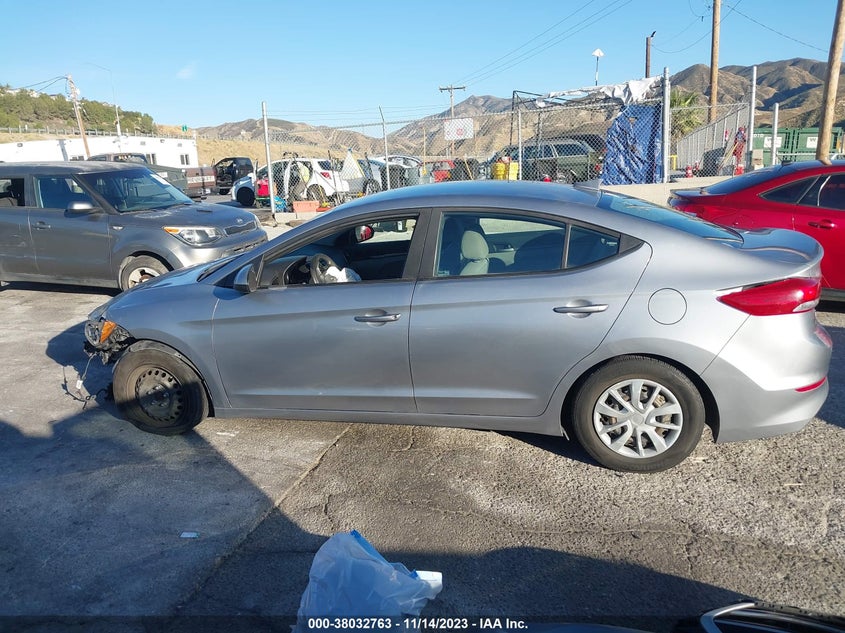 VIN 5NPD74LF6HH204238 2017 HYUNDAI ELANTRA SE