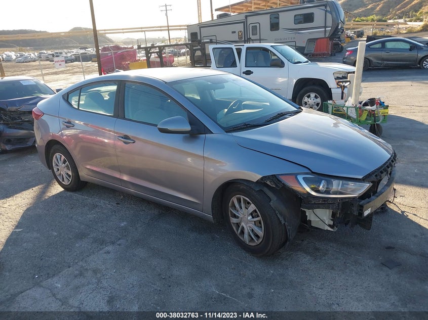 VIN 5NPD74LF6HH204238 2017 HYUNDAI ELANTRA SE