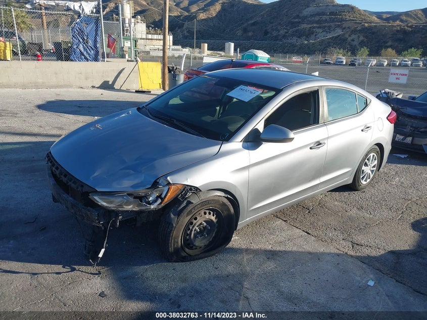 VIN 5NPD74LF6HH204238 2017 HYUNDAI ELANTRA SE