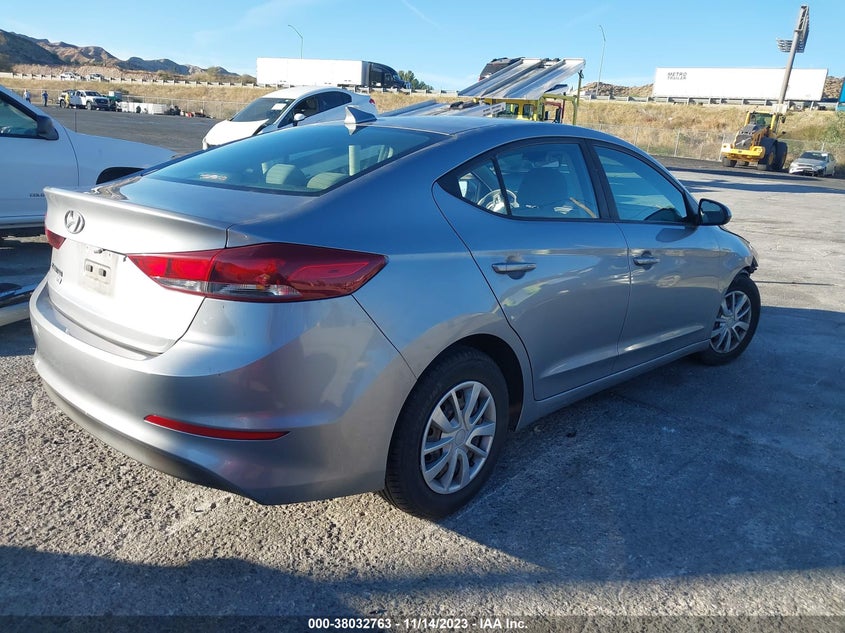 VIN 5NPD74LF6HH204238 2017 HYUNDAI ELANTRA SE