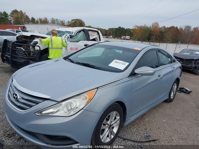 2014 HYUNDAI SONATA GLS - 5NPEB4AC8EH911350