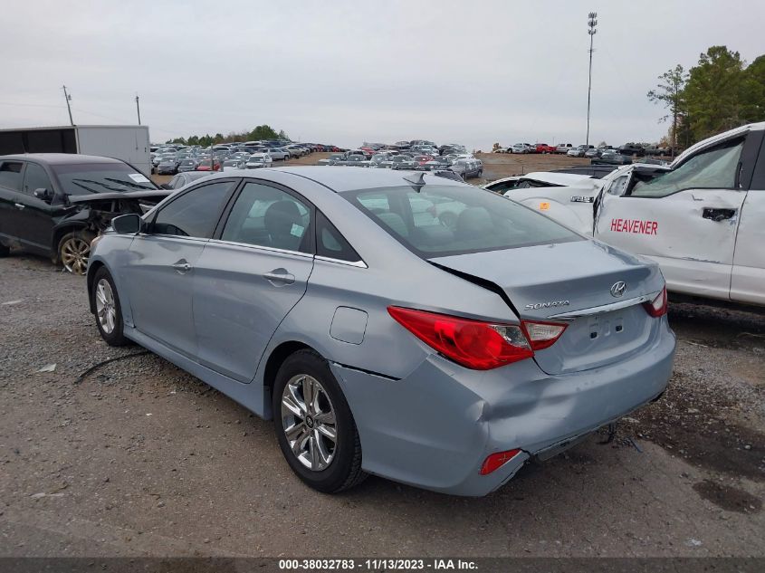 2014 HYUNDAI SONATA GLS - 5NPEB4AC8EH911350