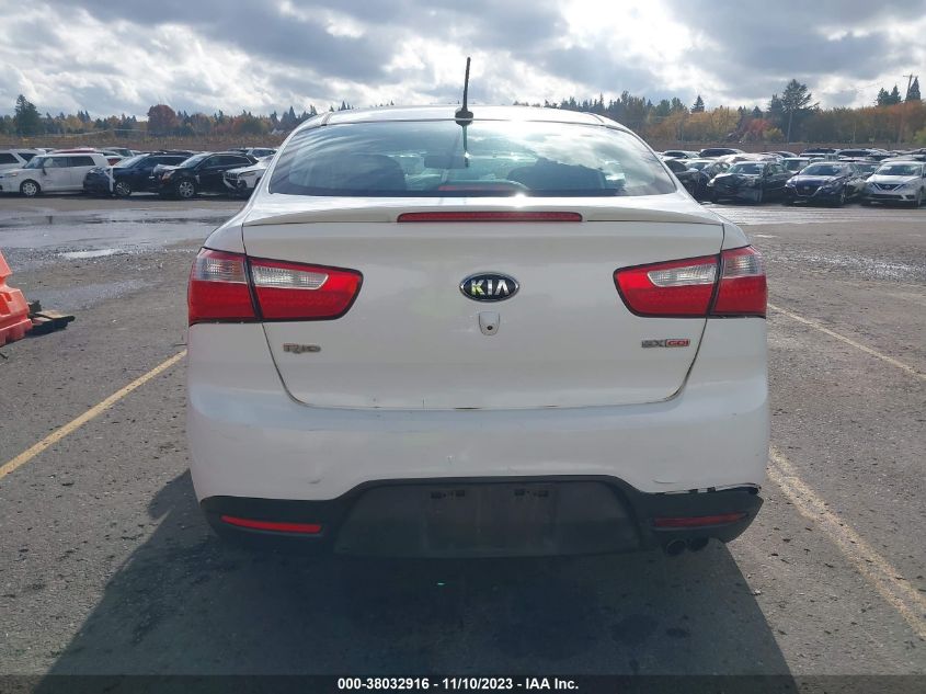 2013 KIA RIO SX - KNADN4A38D6299630