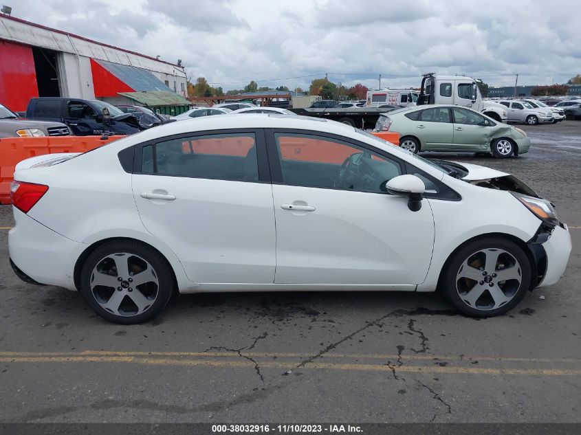 2013 KIA RIO SX - KNADN4A38D6299630