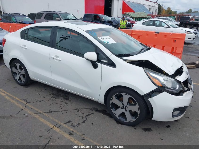 2013 KIA RIO SX - KNADN4A38D6299630