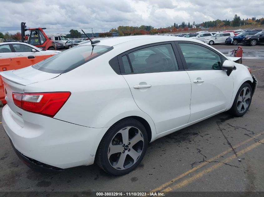 2013 KIA RIO SX - KNADN4A38D6299630