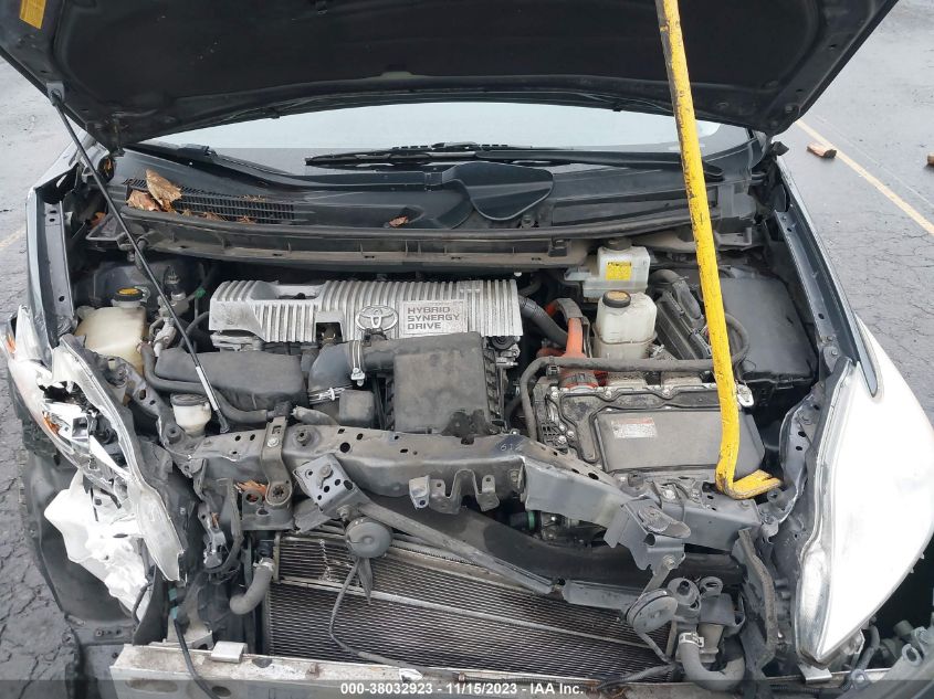 2013 TOYOTA PRIUS THREE - JTDKN3DU1D1660895