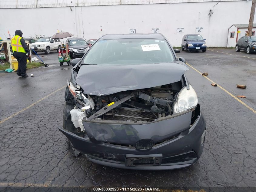 2013 TOYOTA PRIUS THREE - JTDKN3DU1D1660895