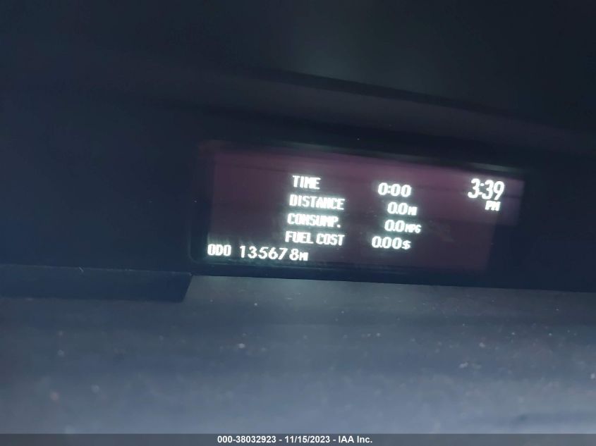 2013 TOYOTA PRIUS THREE - JTDKN3DU1D1660895