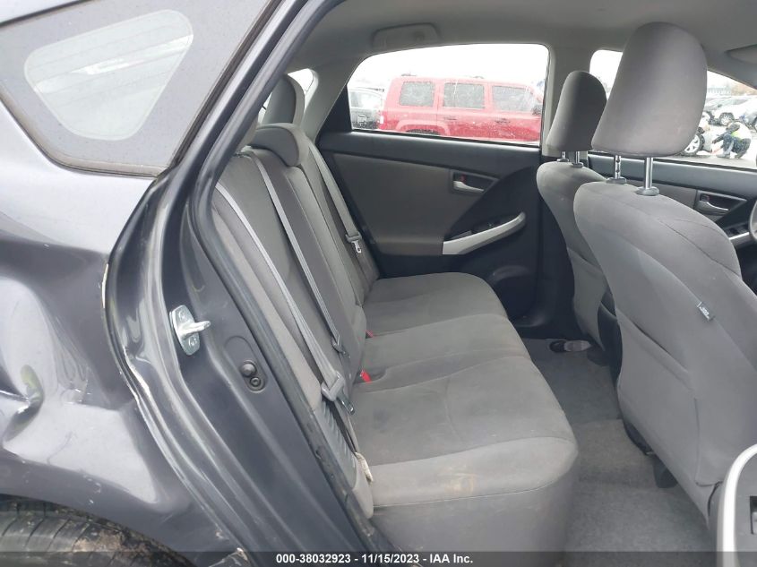 2013 TOYOTA PRIUS THREE - JTDKN3DU1D1660895