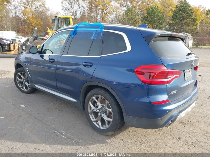 VIN 5UXTY5C09L9C93431 2020 BMW X3 XDRIVE30I